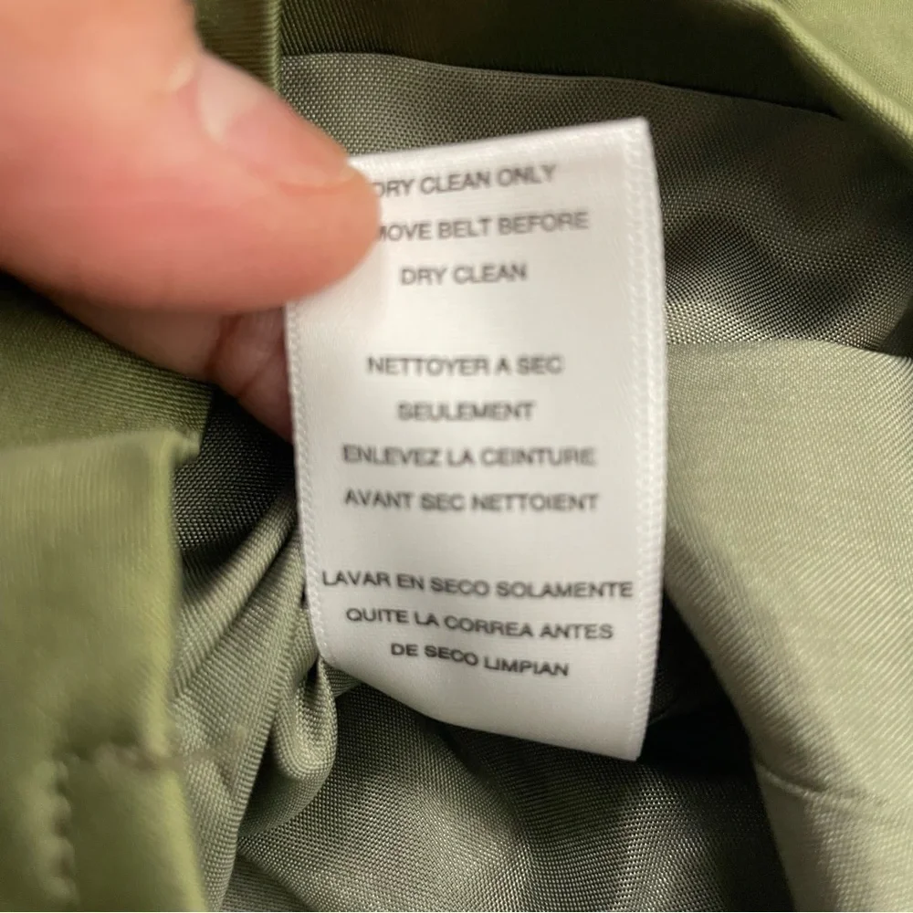 MICHAEL KORS Army women’s  Green Utility Jacket in a size 12